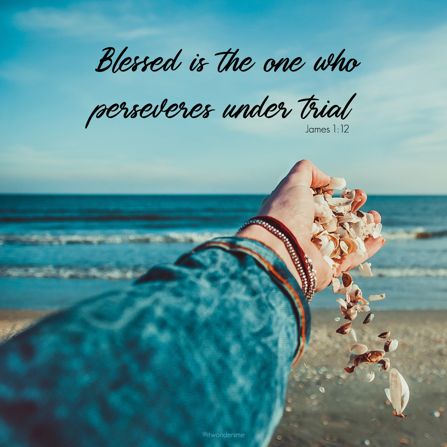 Blessed is the one who perseveres under trail